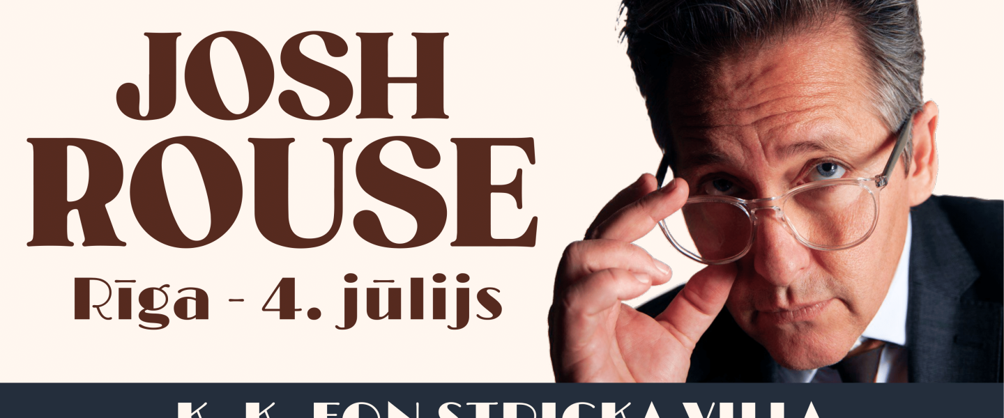 Josh Rouse Rig Josh Rouse - Concert in fon Stricka villa - tickets aula.lv