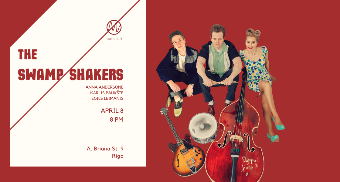 Jazz Jam Session M/Darbnīcā The Swamp Shakers biļetes AULA.lv